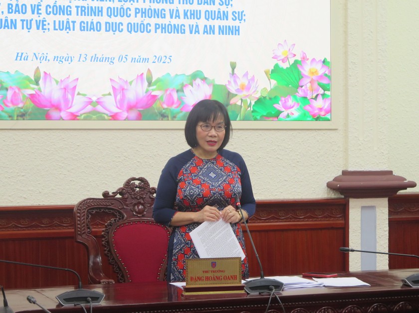 Tiếp thu, chỉnh lý dự án Luật sửa đổi, bổ sung một số điều của Luật XLVPHC